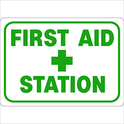 first aid signs