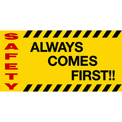 safety banner